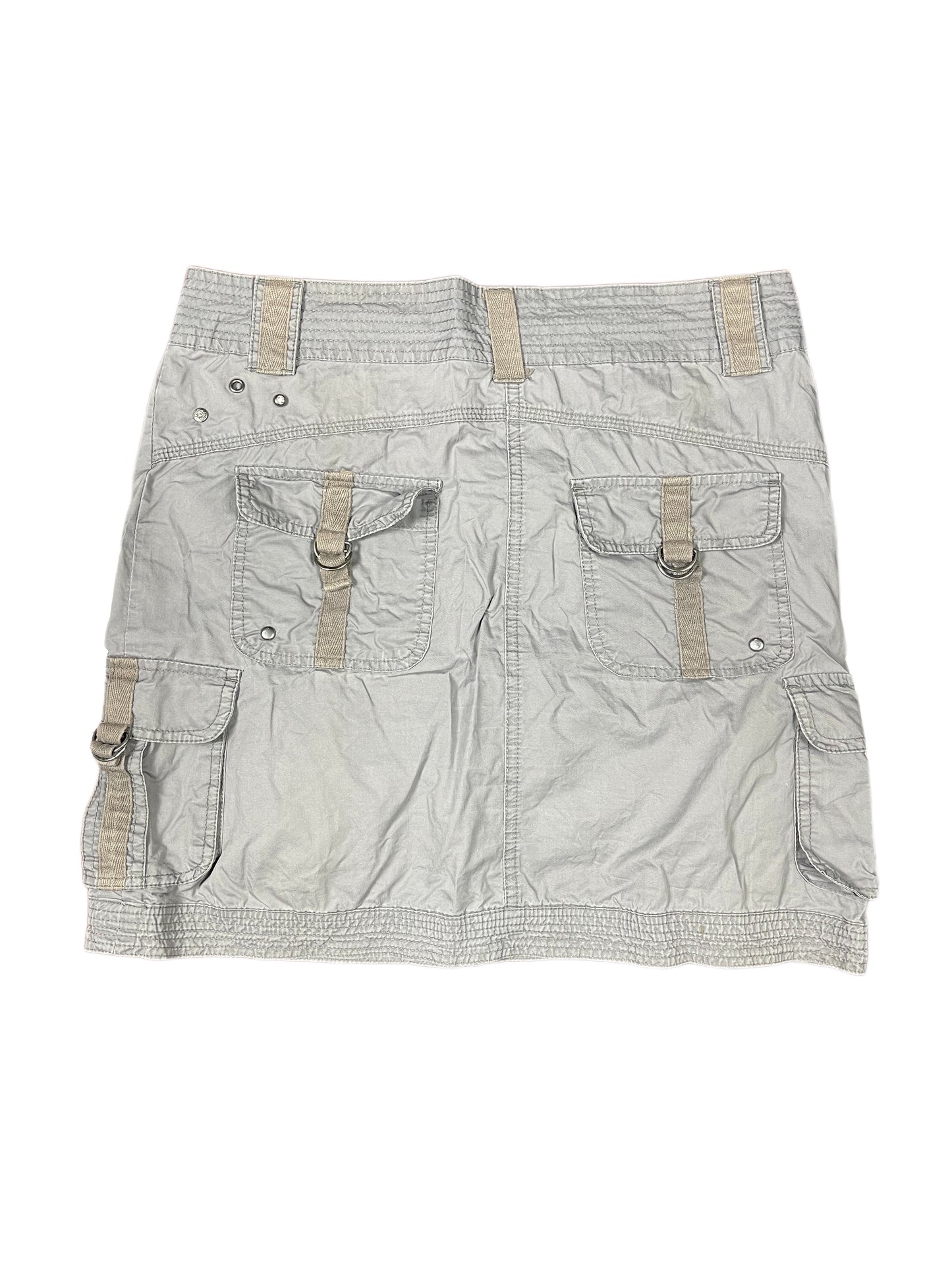 Y2k Tout Simplement Skirt Gray - S