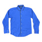 Vintage Roberto Bassi Long Sleeve Shirt Blue - M
