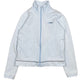 Vintage Adidas Zip Sweatshirt Baby Blue - S