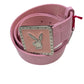 Y2k Playboy Belt Pink 2004