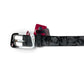 Y2k Playboy Belt Black Gray 2004