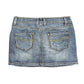 Y2k So Jeans Pimkie Low Waist Denim Skirt Blue - M