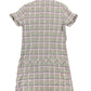 Y2k Pimkie Short Sleeve Dress Gray Pink - XS