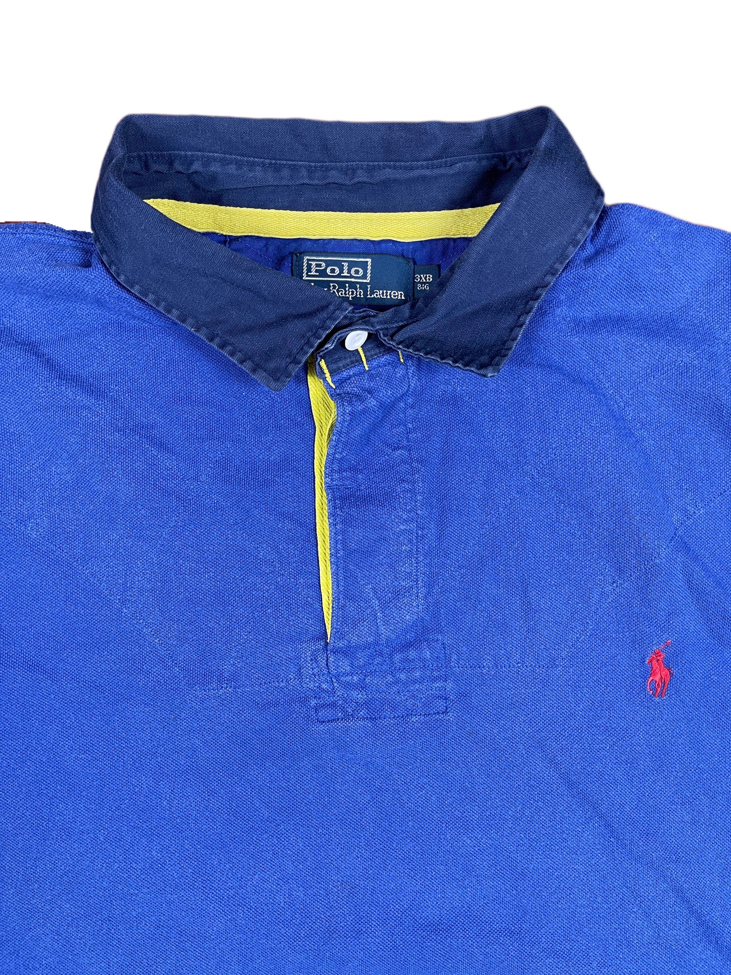 Vintage Polo Ralph Lauren Polo Shirt Blue - XXXL