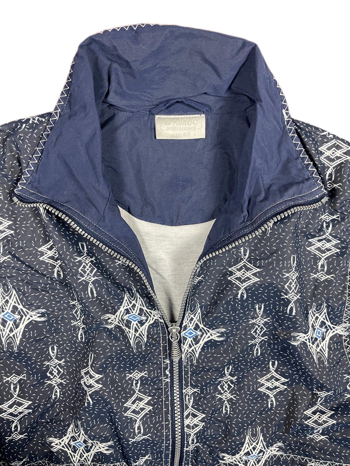 Vintage Killtec Sport Vest Blue - L