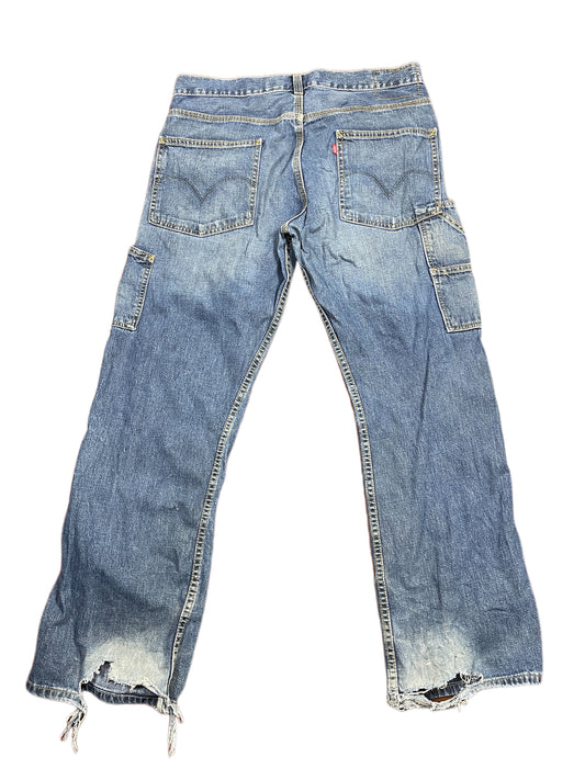 Y2k Levi's Carpenter Denim Pants Blue M