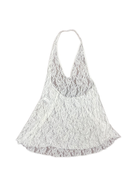 Leg Avenue Sleeveless Top White - XL