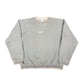 Vintage 2000s Nike Sweatshirt Middle Swoosh Gray - L