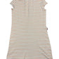 Lacoste Short Sleeve Dress Salmon White - XL
