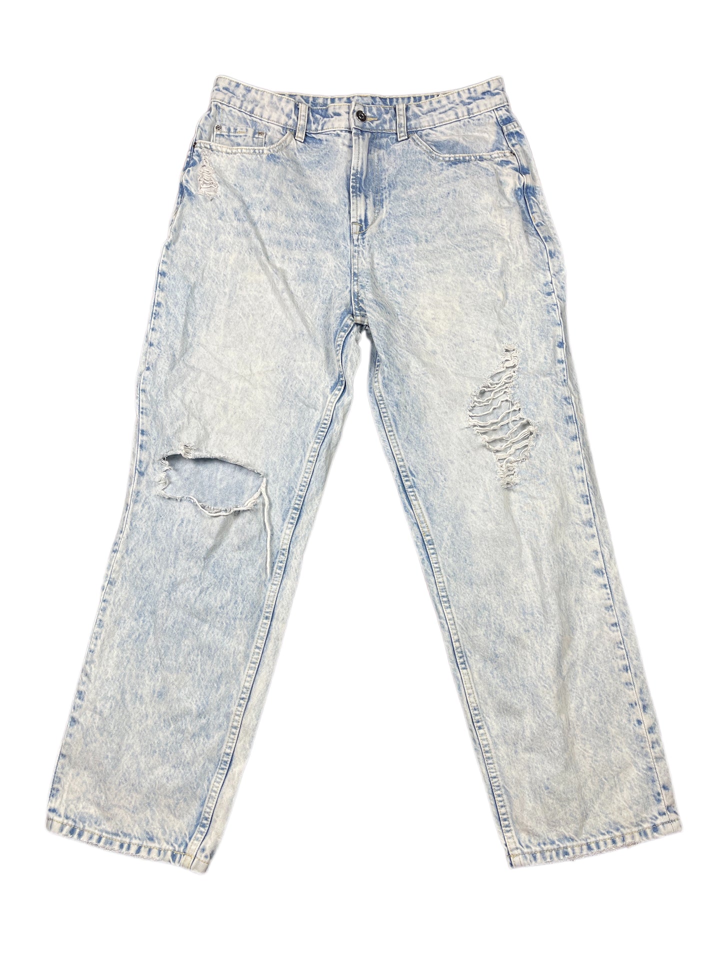 Buffalo Denim Pants White Blue - XL