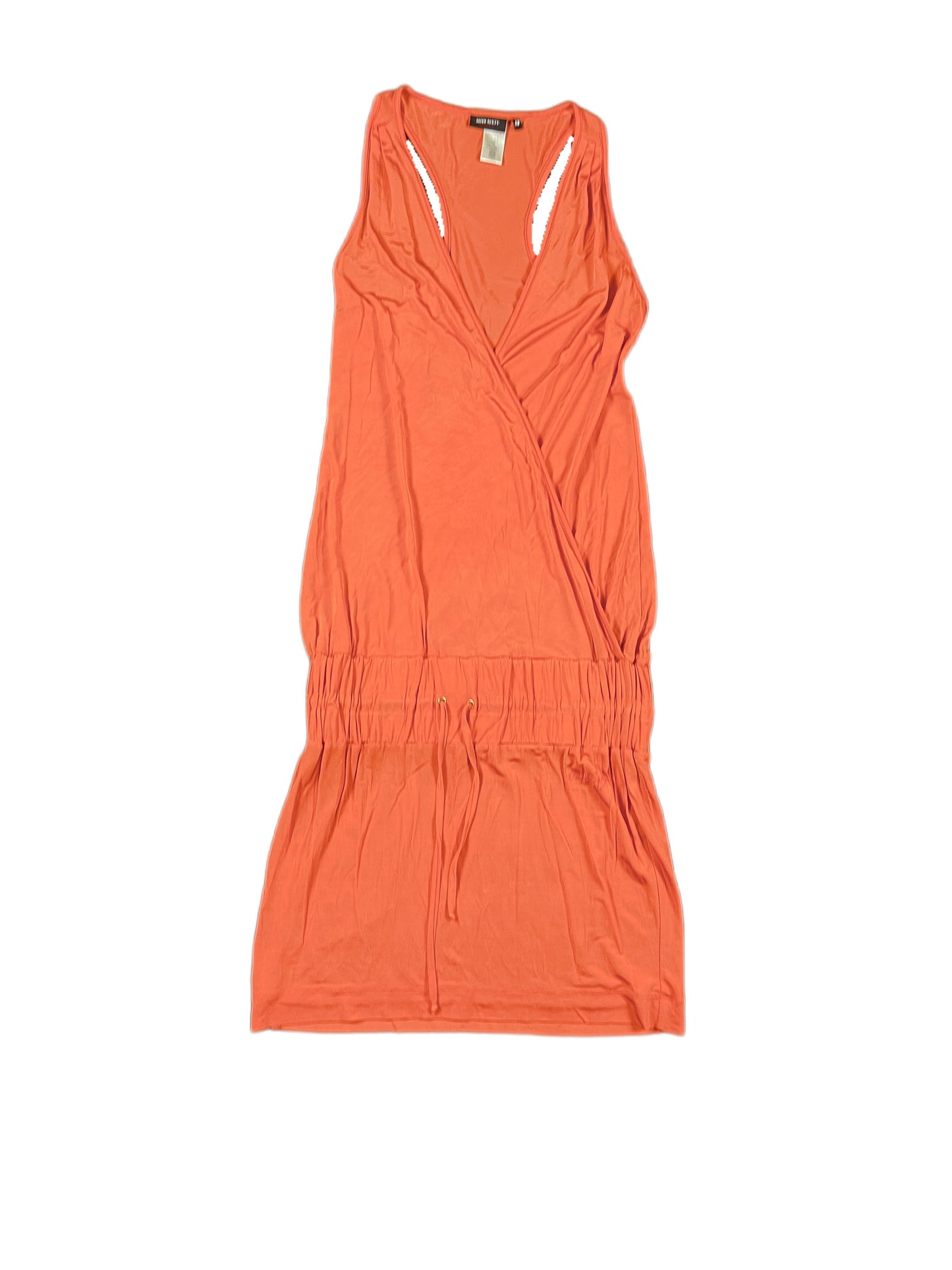 Y2k Miss Sixty Sleeveless Dress Orange - XS