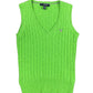Gant Knitted Vest Sweater Green - XS