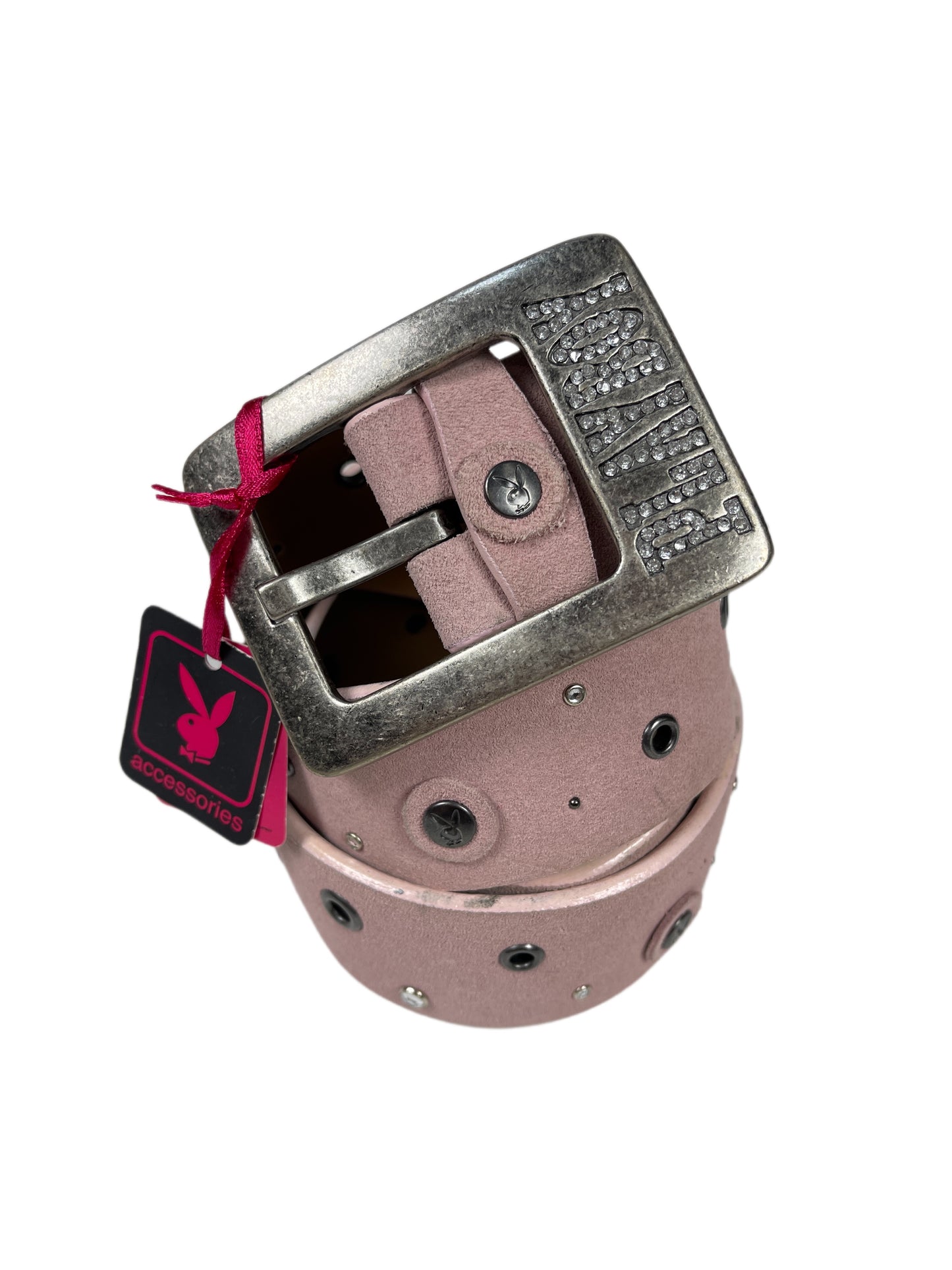 Y2k Playboy Belt Rose 2004