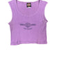 Vintage Harley Davidson Sleeveless Top Purple 2003 - L
