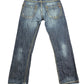 Y2k Crmj Bootcut Denim Pants Blue - S/M