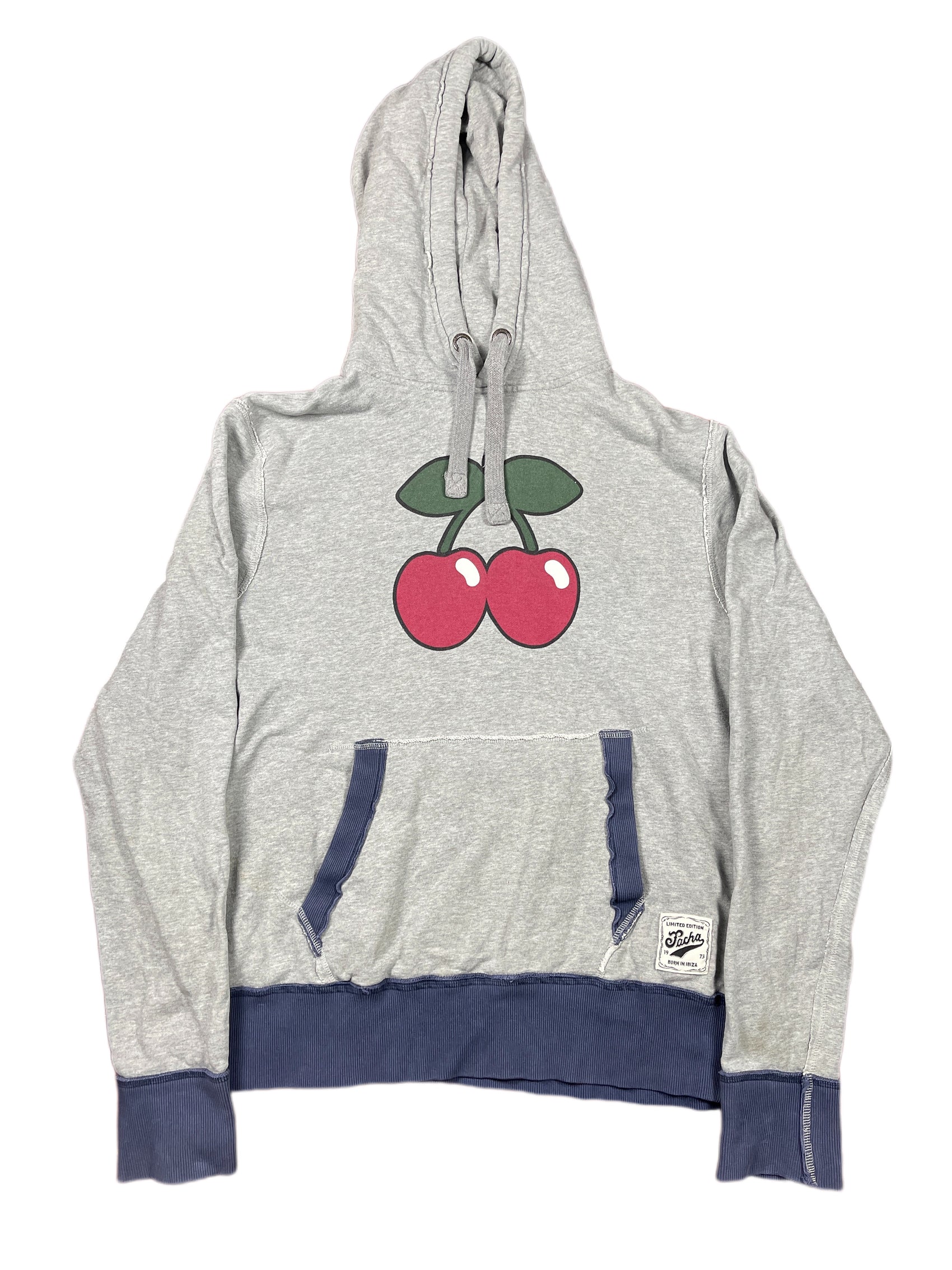 Y2k Pacha Hoodie Gray L