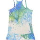 Y2k Miss Pop Sleeveless Top Blue - S/M
