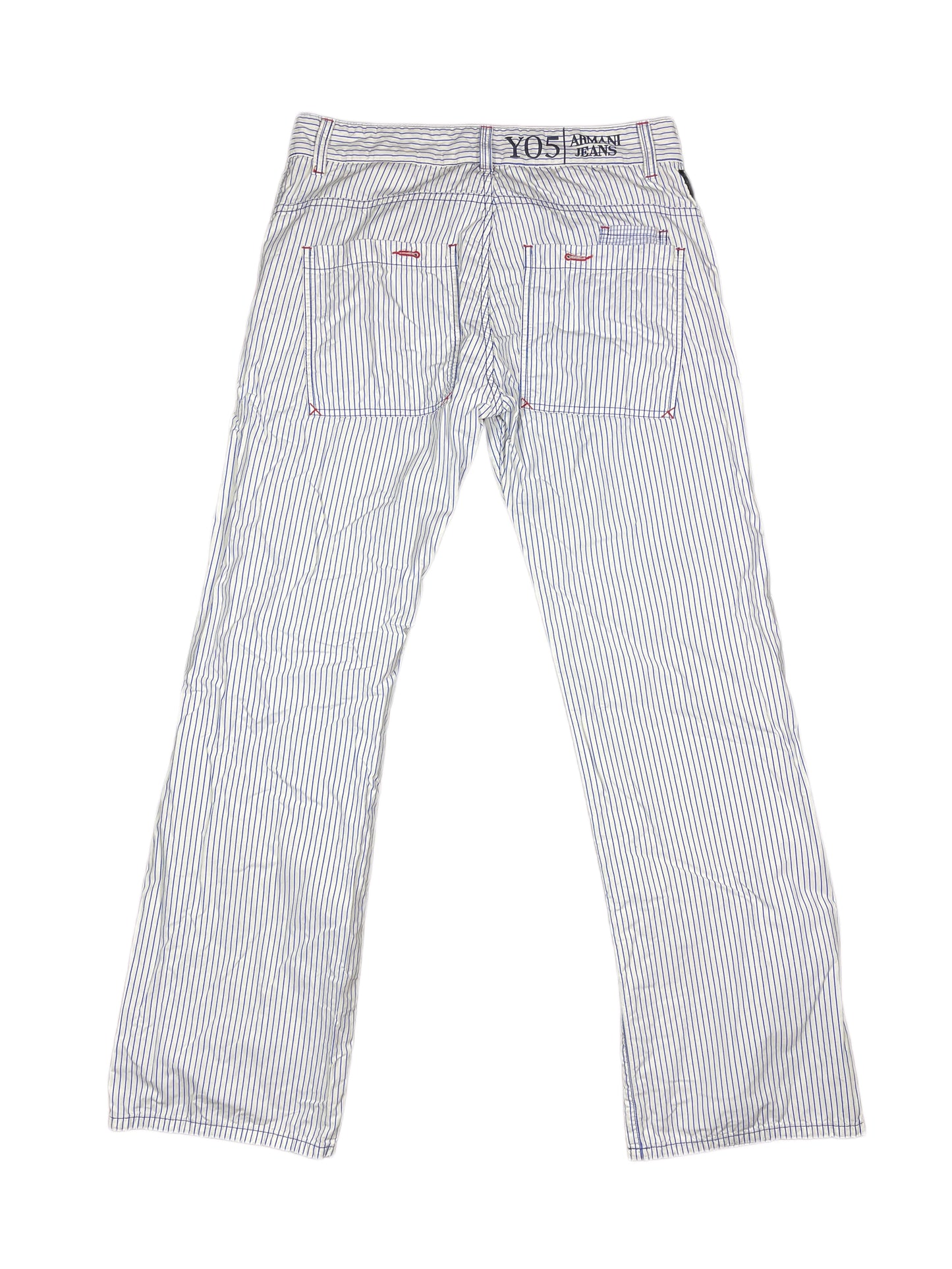 Vintage Armani Jeans Pants White - XS