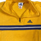 Vintage Adidas 1999 Fleece Zip Sweatshirt Yellow - M