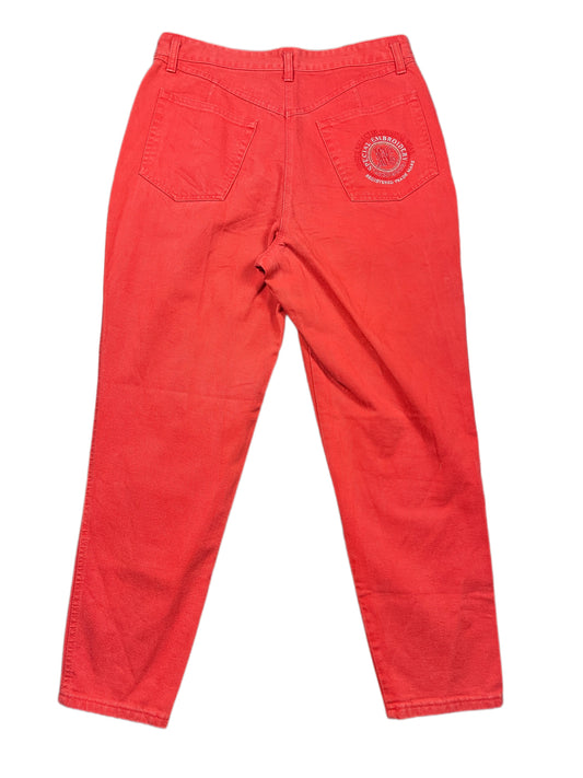 Vintage MAC Denim Pants Red - XL