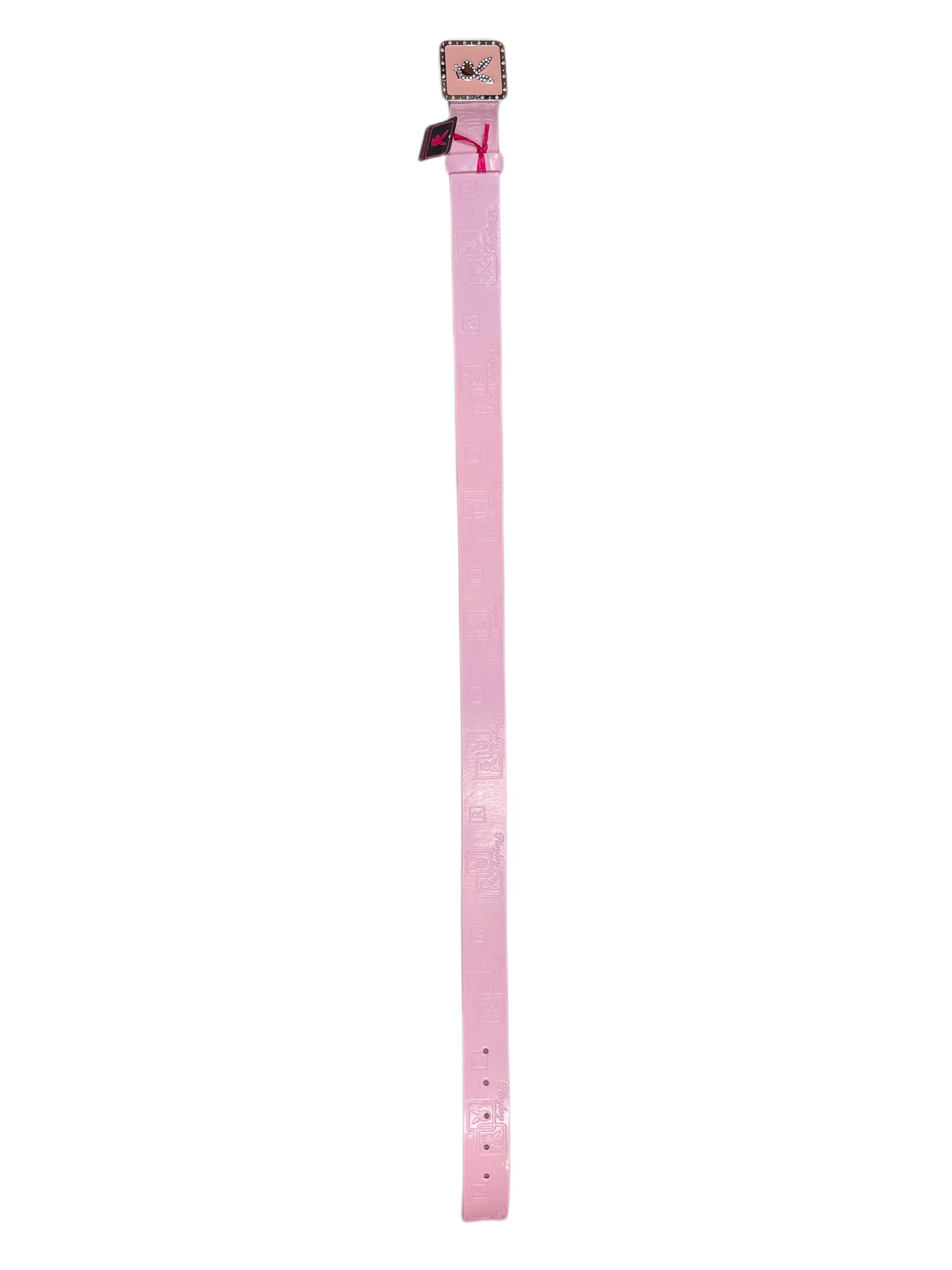 Y2k Playboy Belt Pink 2004