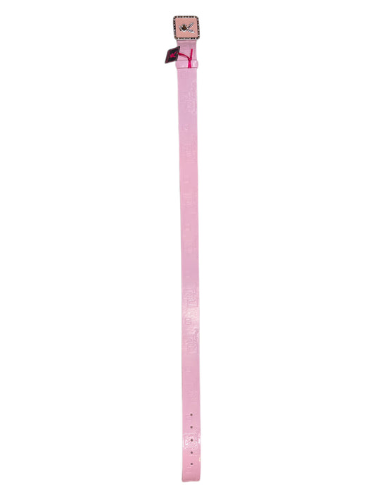 Y2k Playboy Belt Pink 2004