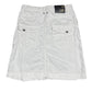 Y2k STK Denim Skirt White - M