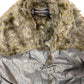Y2k Easy Comfort Faux Fur Jacket Gray - XL