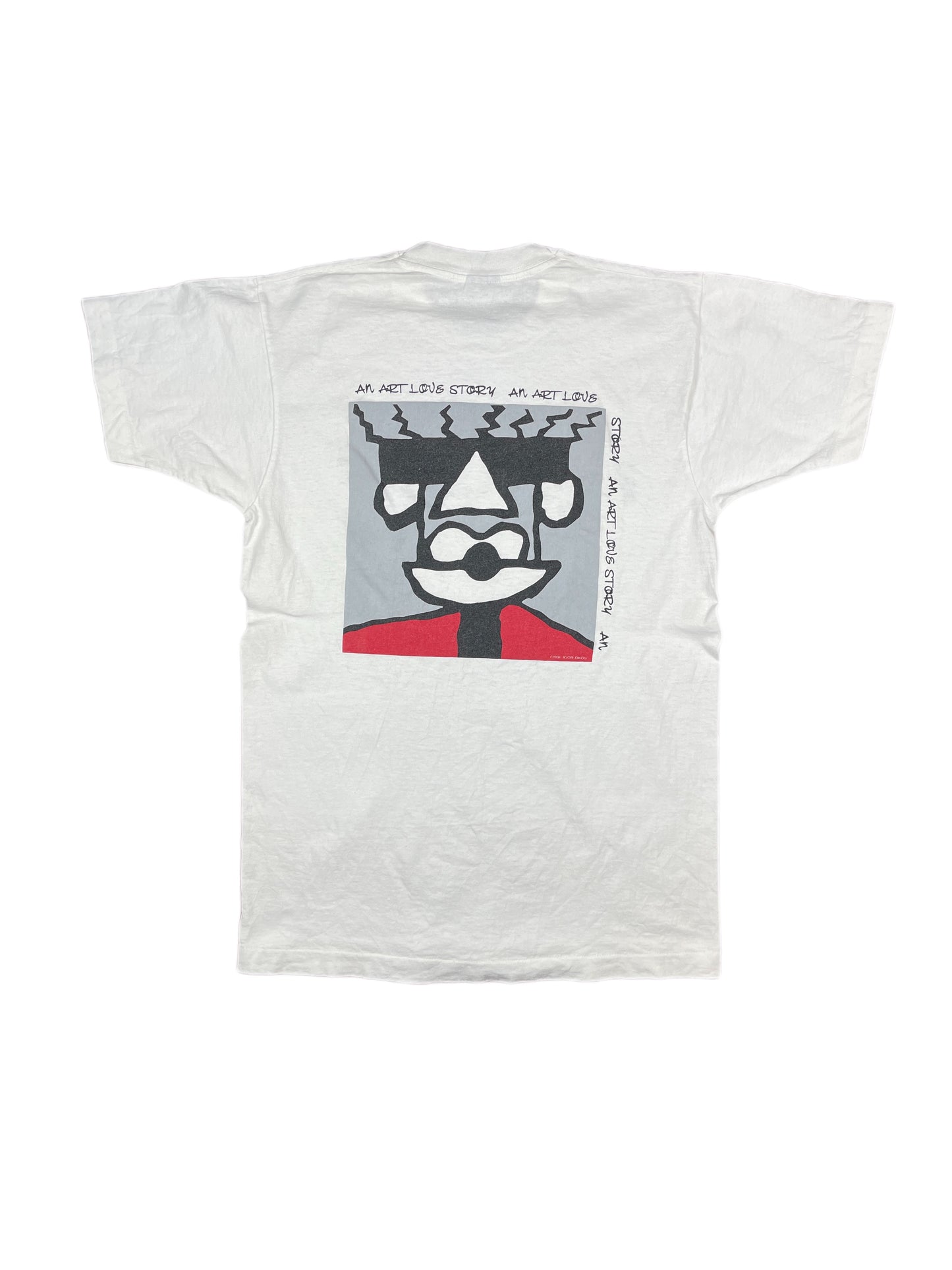 Vintage IGRKS Screen Stars T-Shirt White 1991 - L