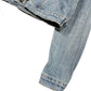 Y2k Flashetting Denim Jacket Blue - M