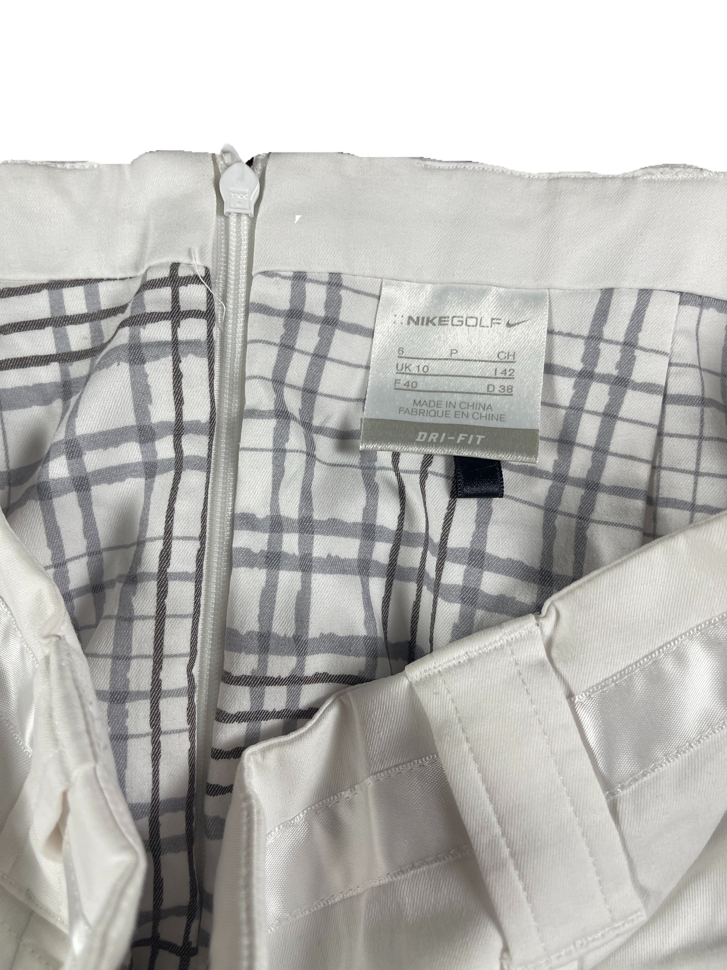 Y2k Nike Golf Mini Skirt White - M/L