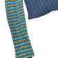 Y2k Cannibal Zip Through Knitted Hoodie Blue XS