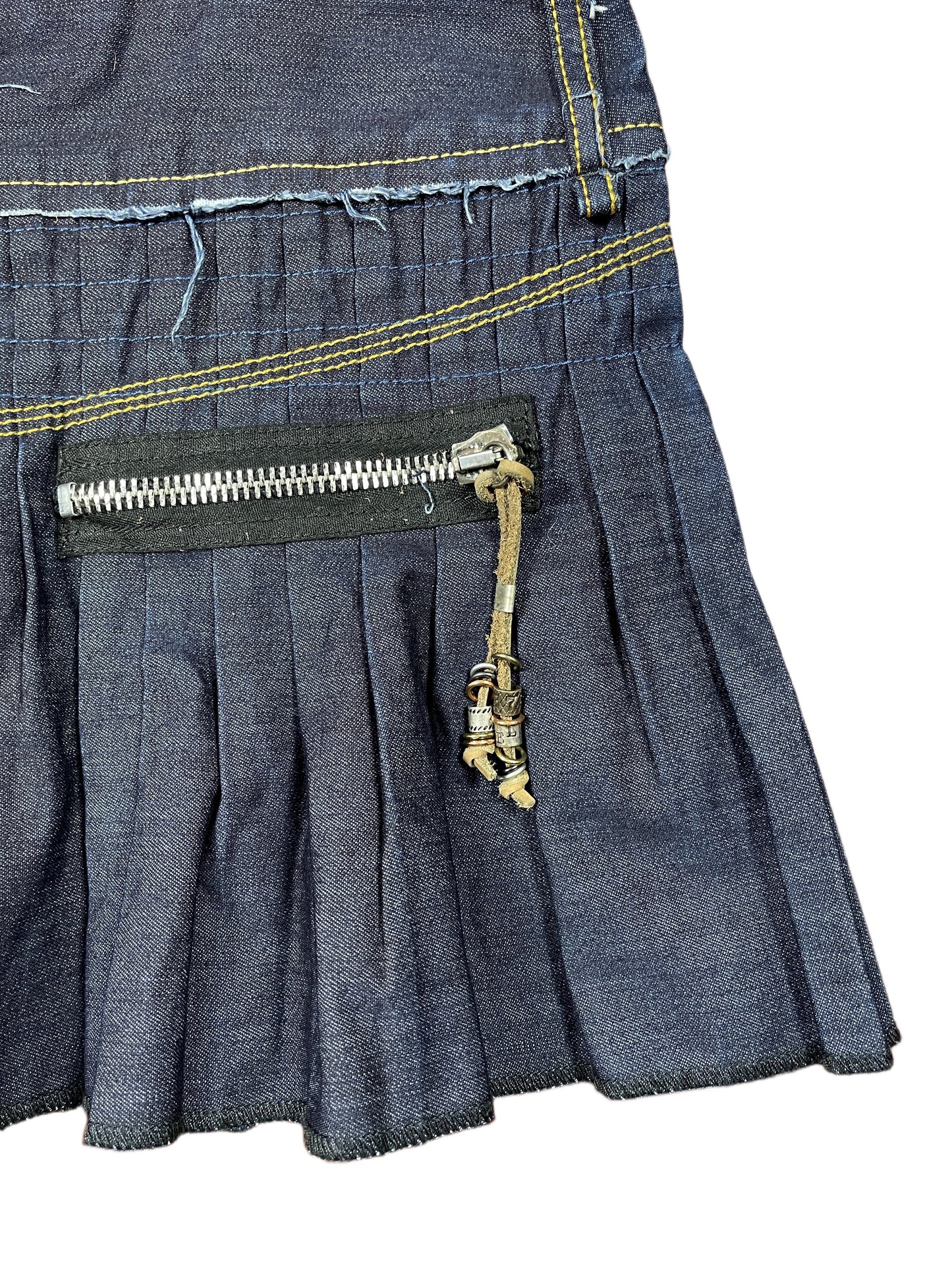 Y2k Diesel Sleeveless Denim Dress Blue - XS