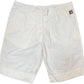Bally Bermuda Shorts White Cotton Blend M