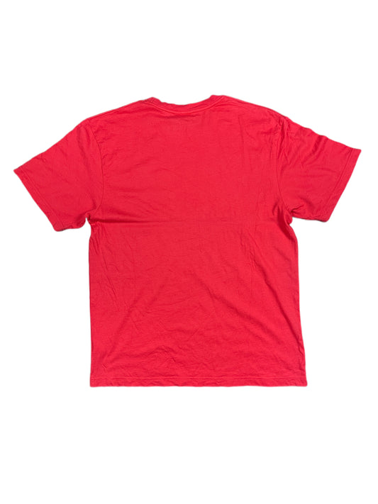 Y2k Speedo T-Shirt Shark Red - XL