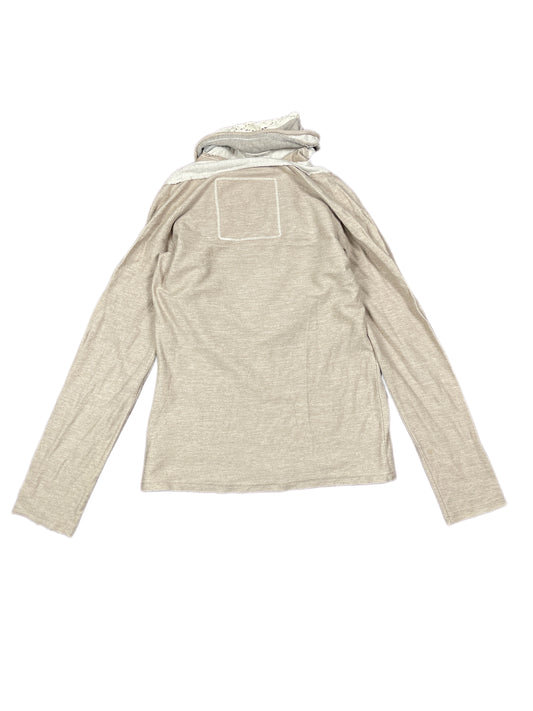 Desigual Long Sleeve Top Cream Beige - M