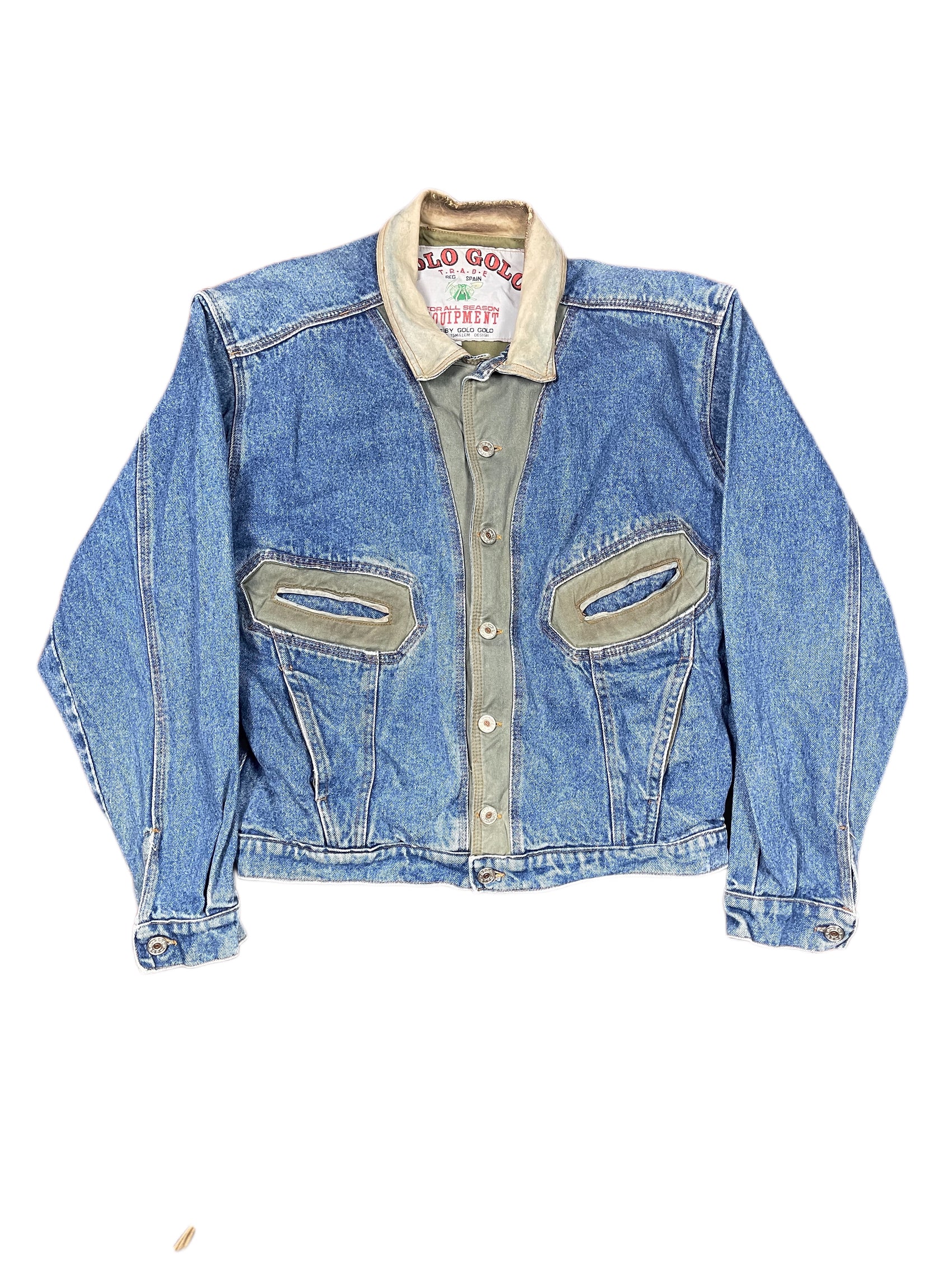 Vintage Golo Golo Denim Jacket Blue - M