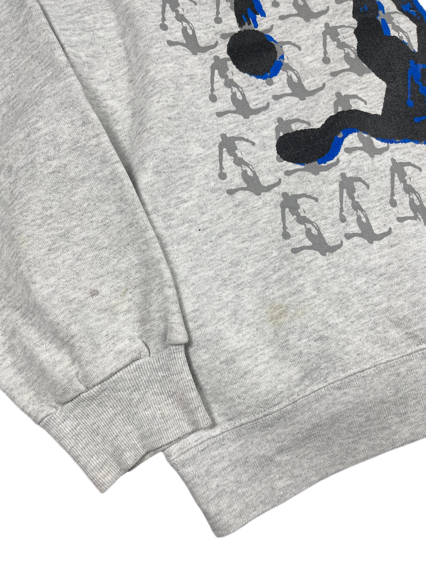VIntage Reebok Black Top Sweatshirt Gray - L