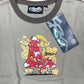 Y2k Spoon Short Sleeve Top Gray - M
