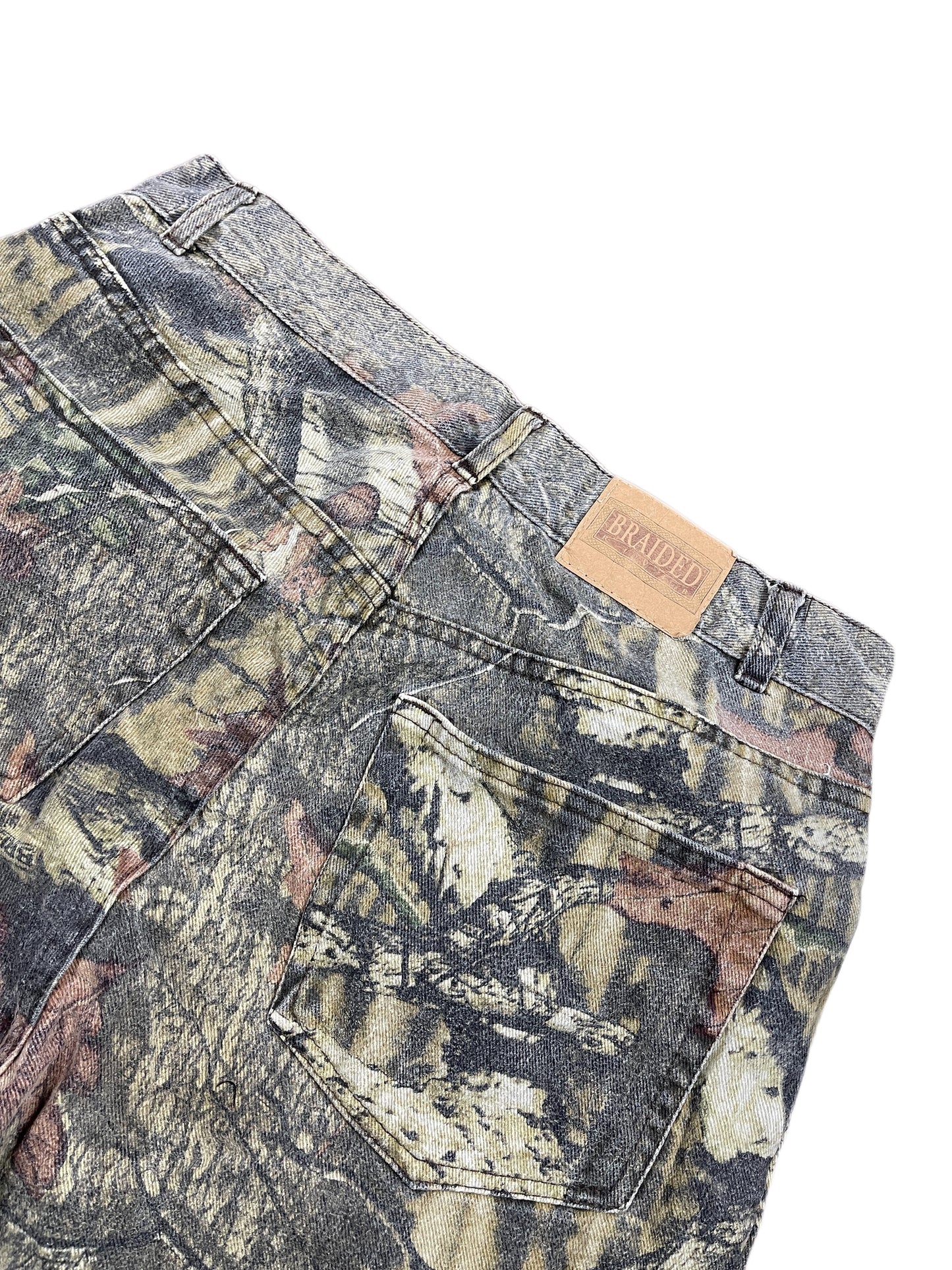 Y2k 2000s Braided River Pants Multicolor M