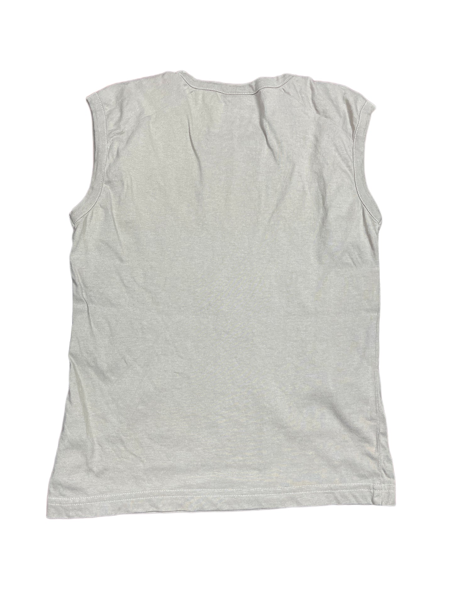 Y2k 2000s Nike Air Sleeveless Top Khaki S