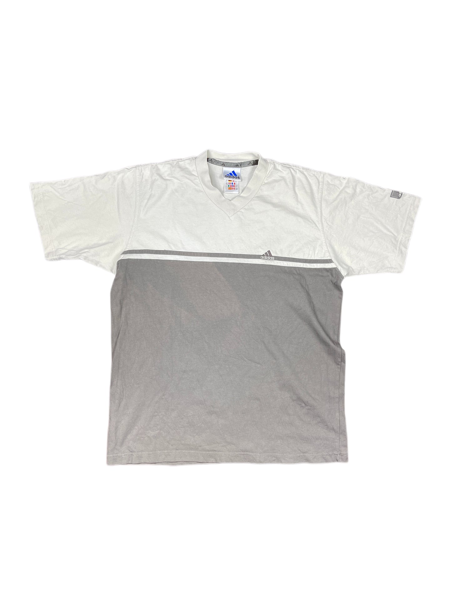 Vintage Adidas T-Shirt Gray - L