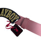 Y2k Playboy Leather Plug Belt Pink 2004