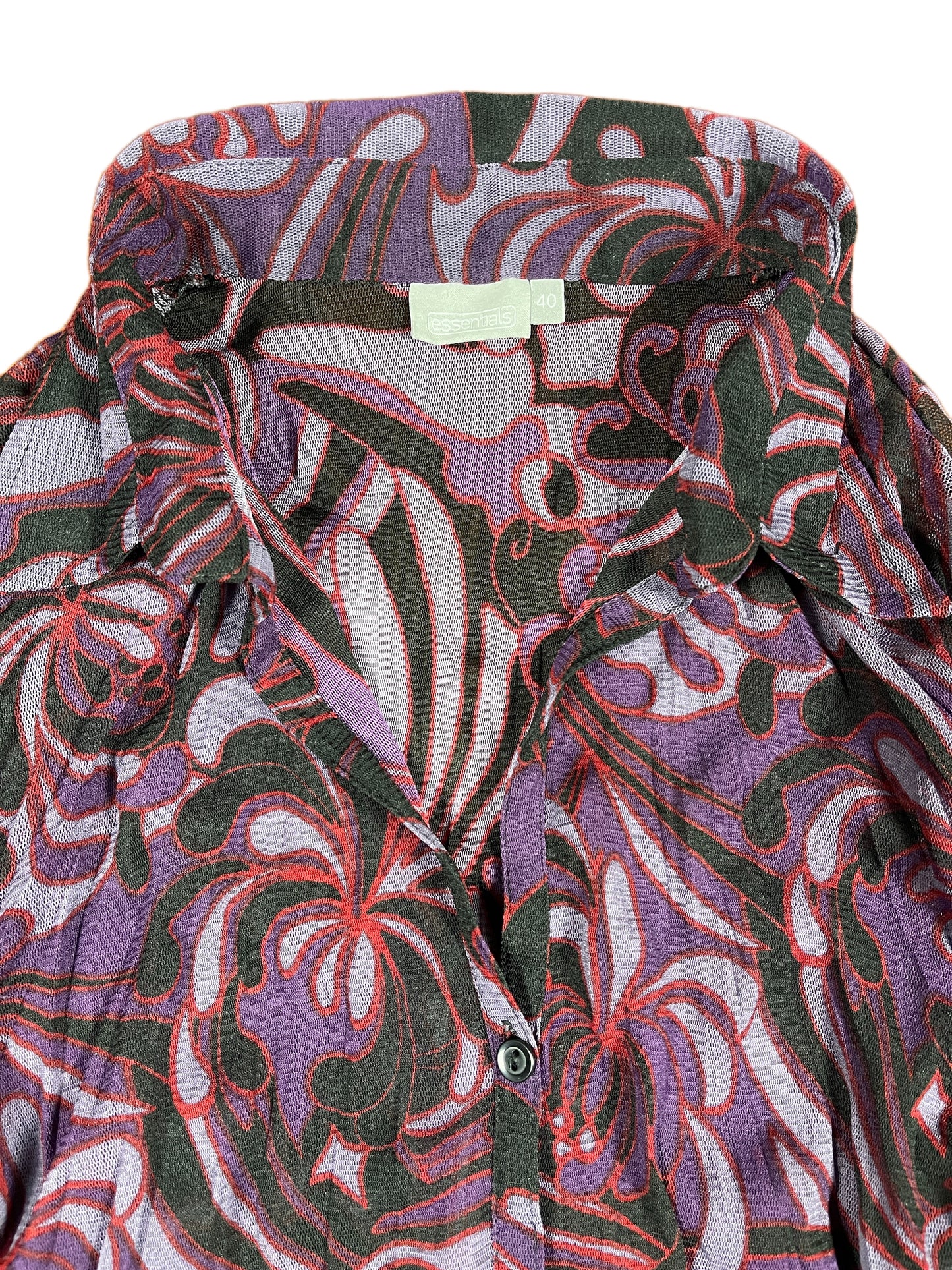 Y2k Long Sleeve Top Multicolor - L