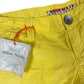 Y2k Miss Sixty Low Waist Deadstock Shorts Yellow - S/M