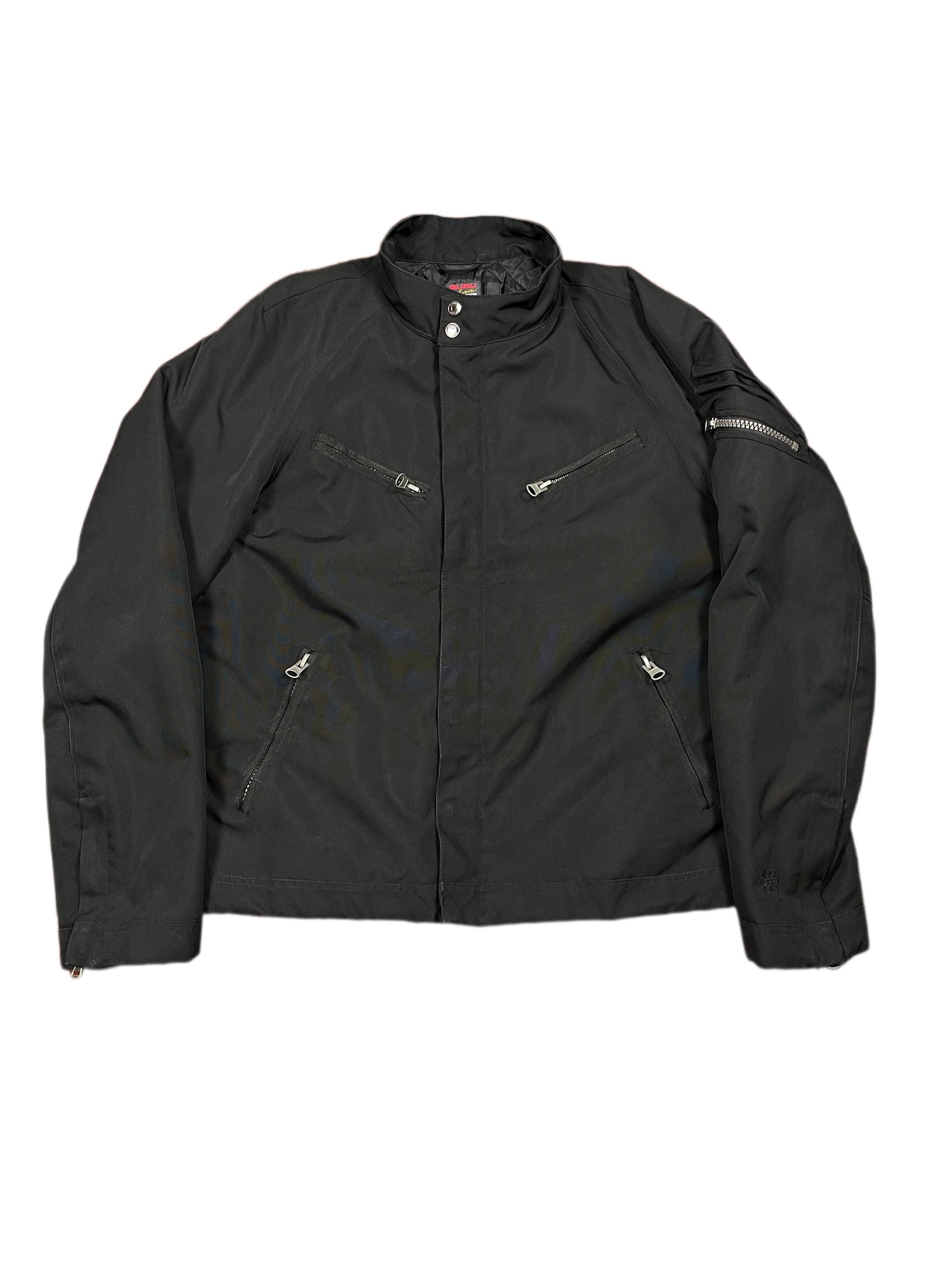 Y2k Guru Utility Jacket Black - XXL