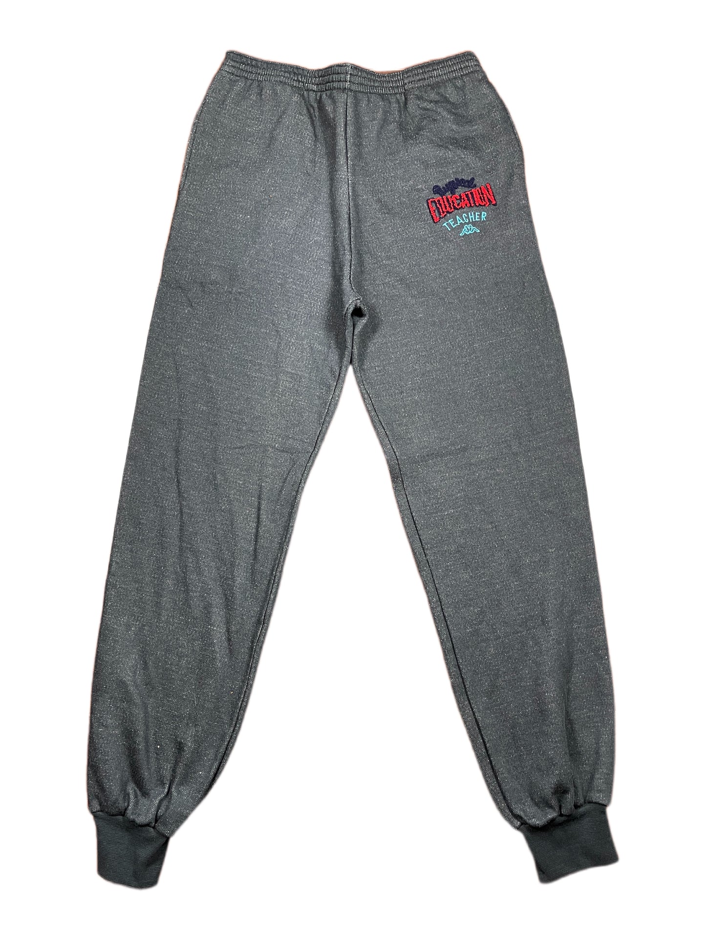 Vintage Kappa Education Teacher 90s Sweat Pants Navy - L