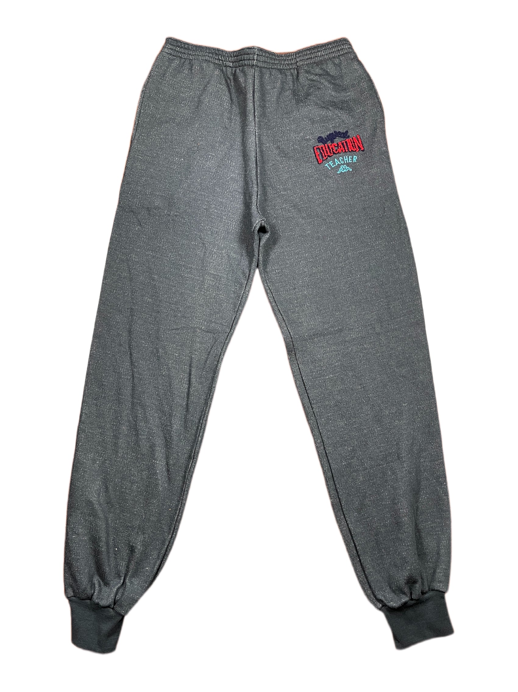 Vintage Kappa Education Teacher 90s Sweat Pants Navy - L