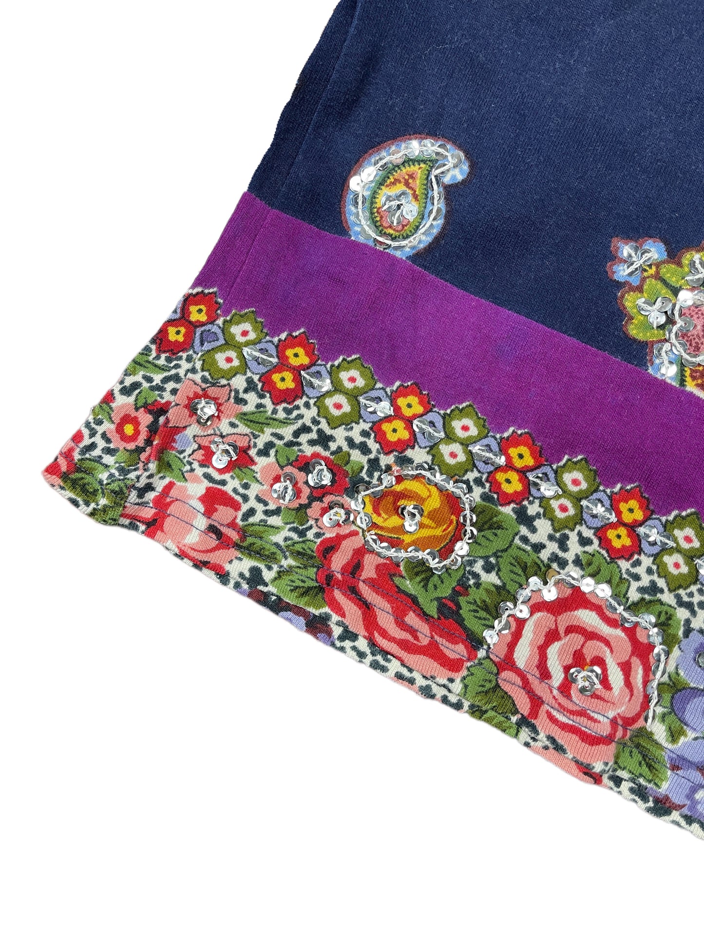 Y2k Natura Sleeveless Top Navy - S