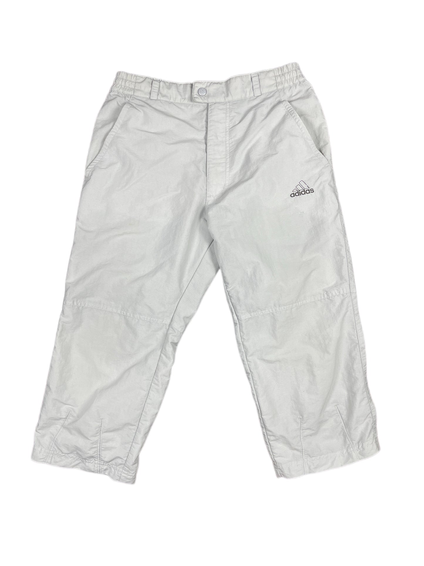 Vintage Adidas Capri Sport Pants Gray - XS